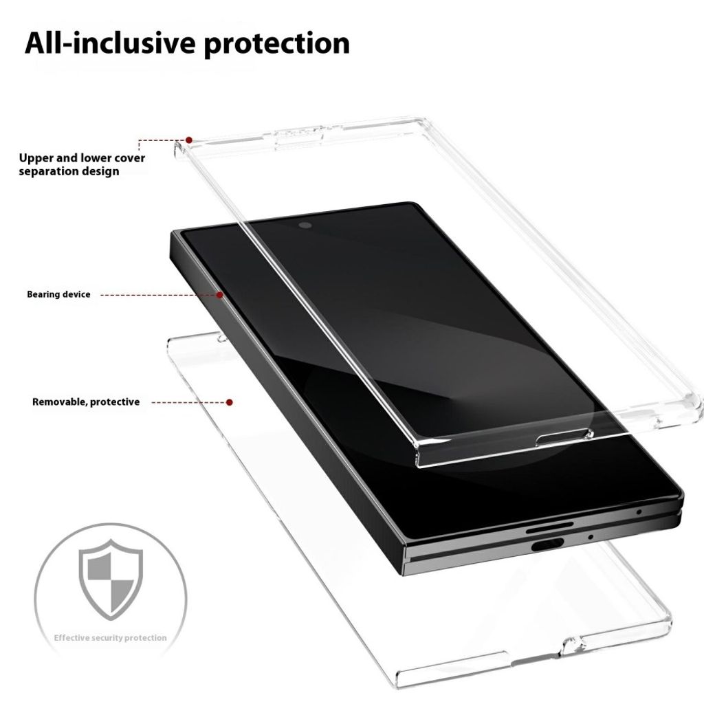 Samsung Galaxy Z Fold7 5G Skal - Transparent