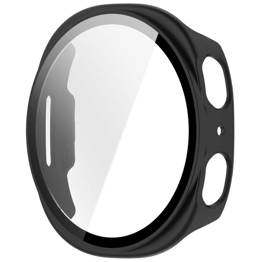 Samsung Galaxy Watch9 44mm Deksel med skjermbeskytter i glass - Svart