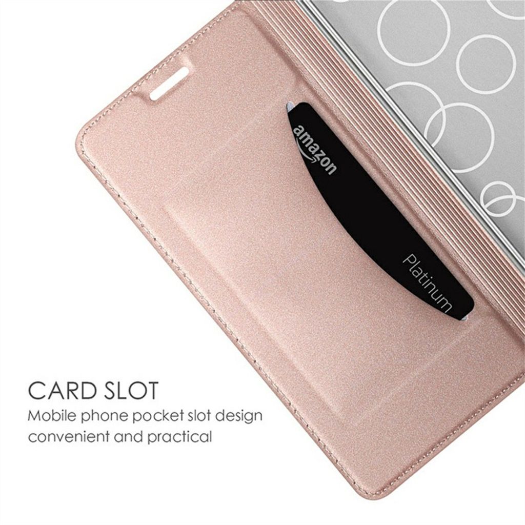 Samsung Galaxy A17 5G Etui med Stativ - Rose gull