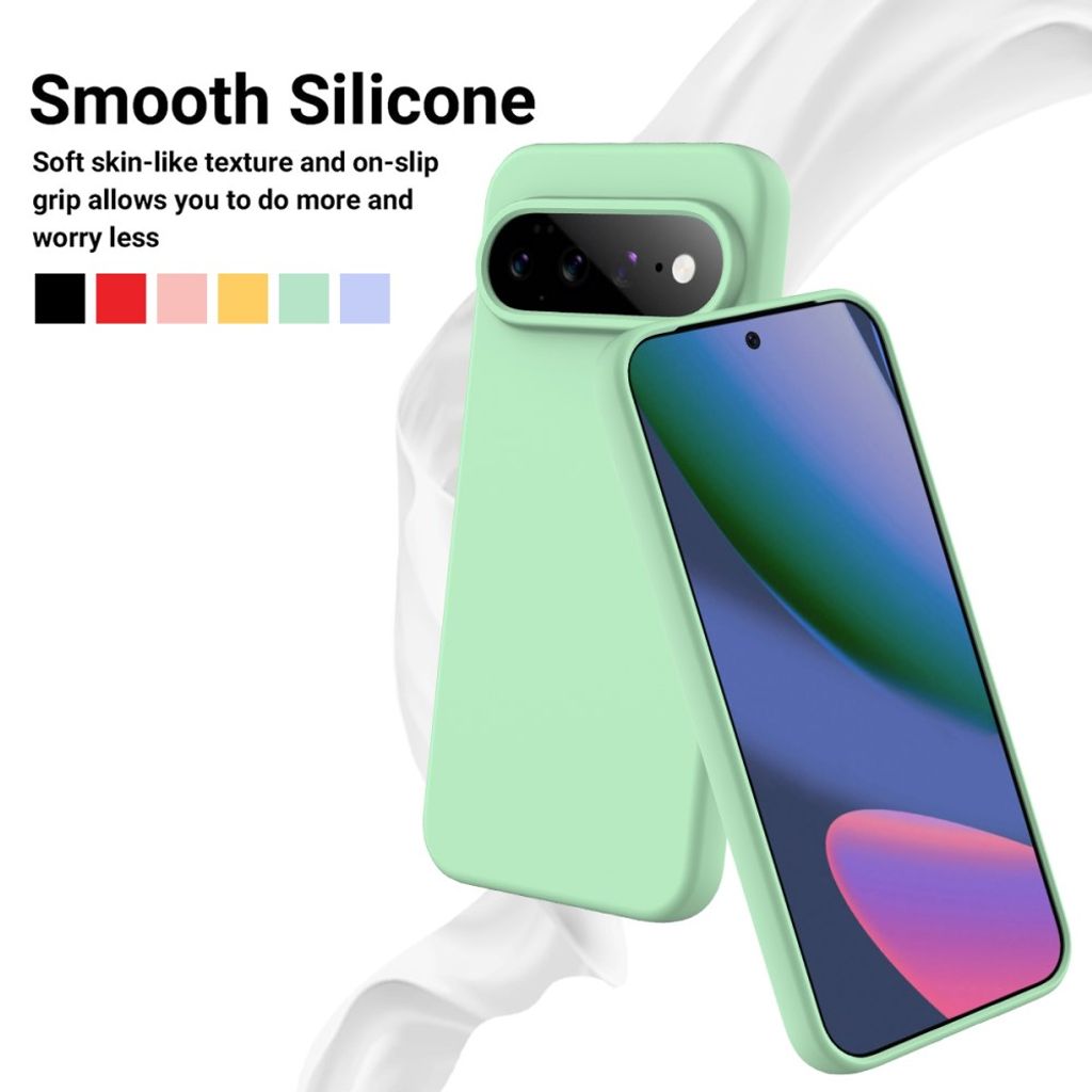 Google Pixel 11 Pro XL Deksel I Silikon - Grønn