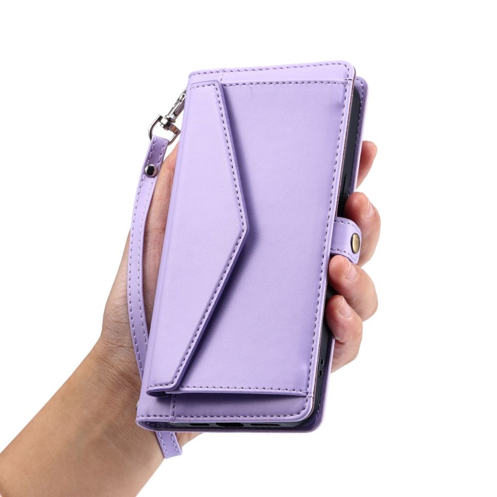 Sony Xperia 1 VII Fodral med Bärrem - Lila