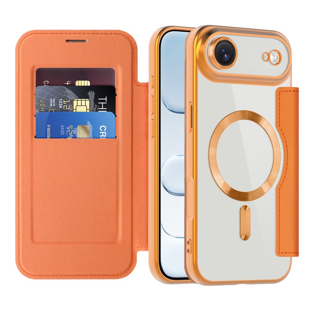 iPhone Air MagSafe RFID-Blokerende Pungetui - Orange