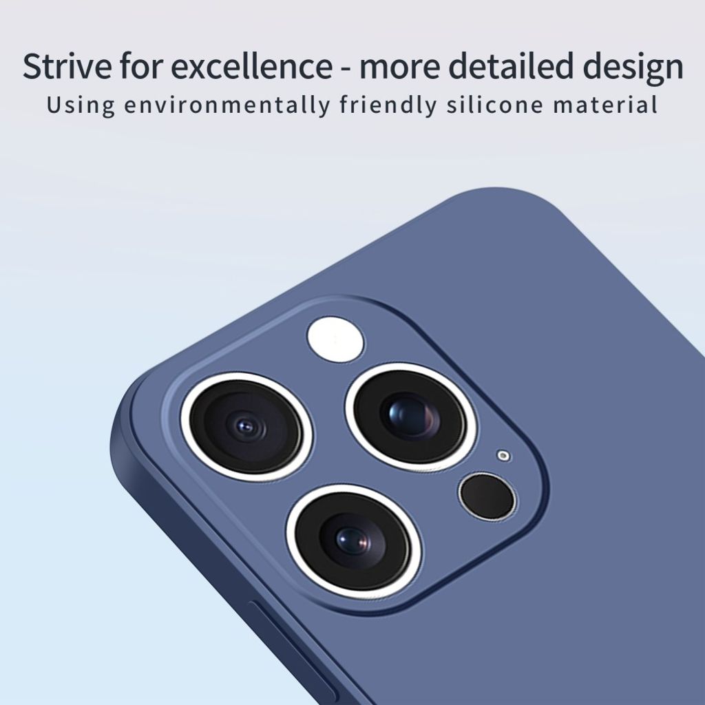 MOFI iPhone 15 Pro Max TPU Kuori - Sininen