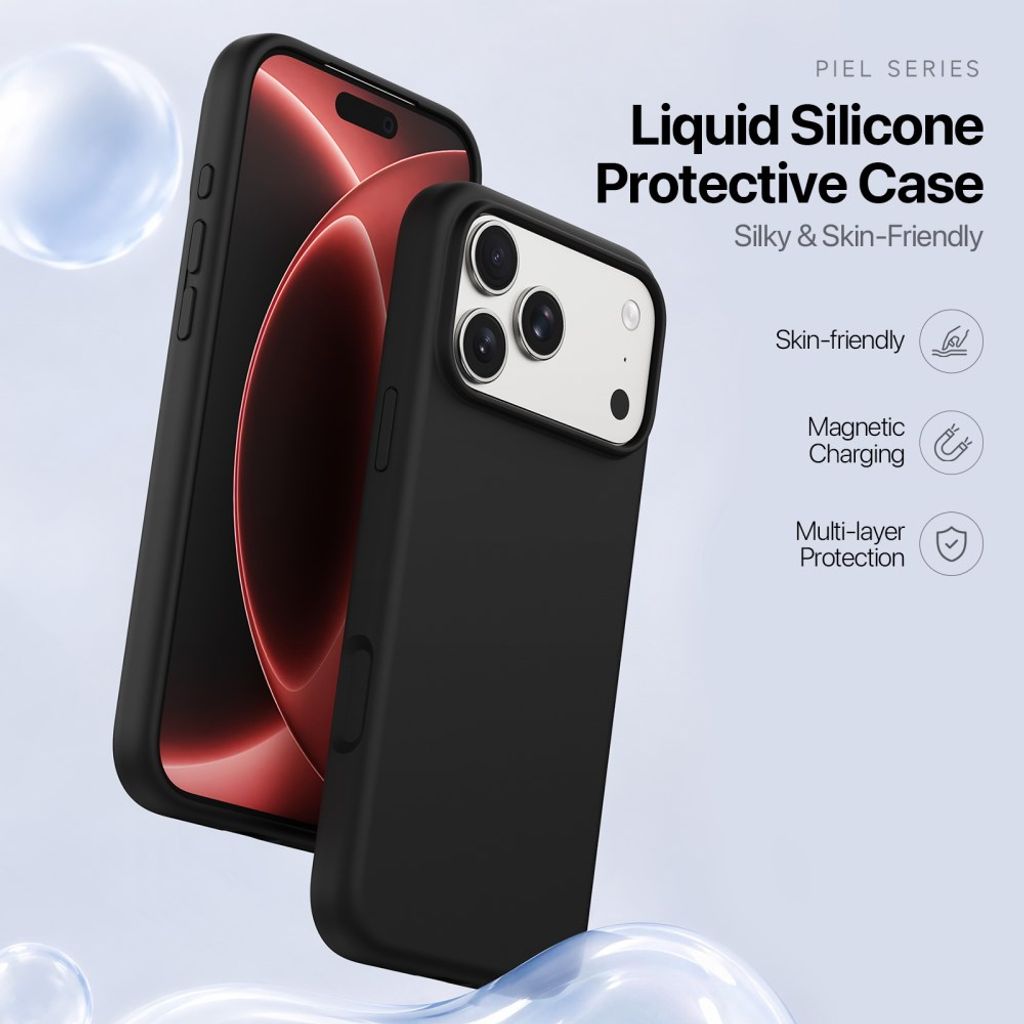 DUX DUCIS iPhone 18 Pro/17 Pro Skal i Silikon - Svart