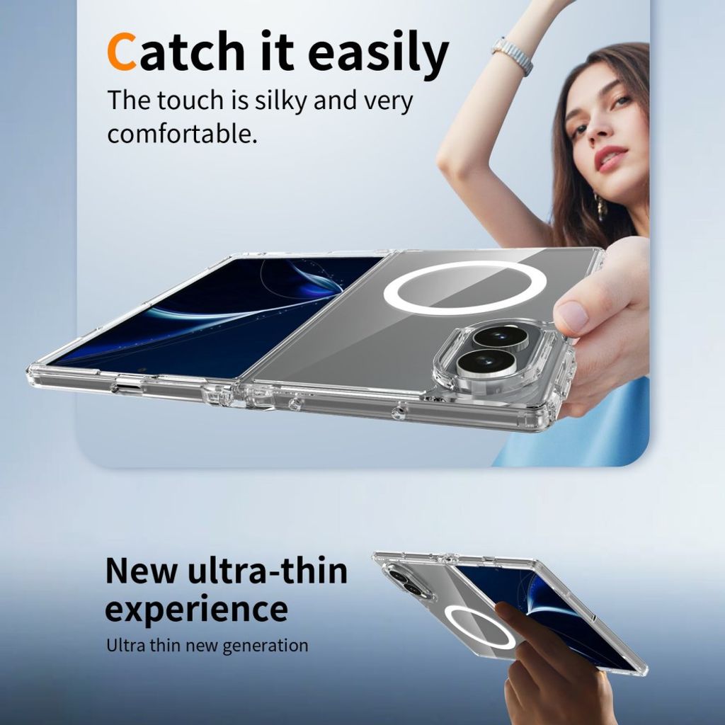 Samsung Galaxy Z Fold8 MagSafe Cover - Gennemsigtig