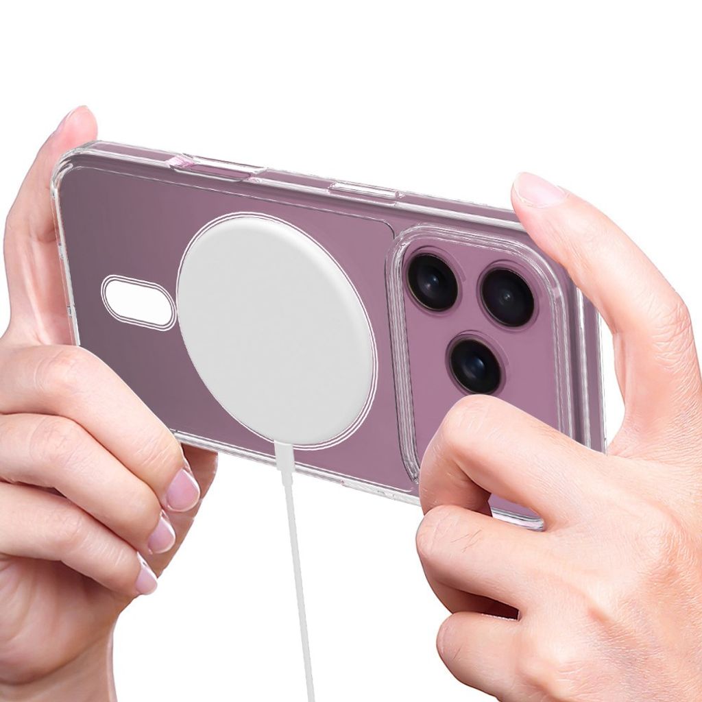 iPhone 18 Pro Max / 17 Pro Max MagSafe Deksel - Gjennomsiktig
