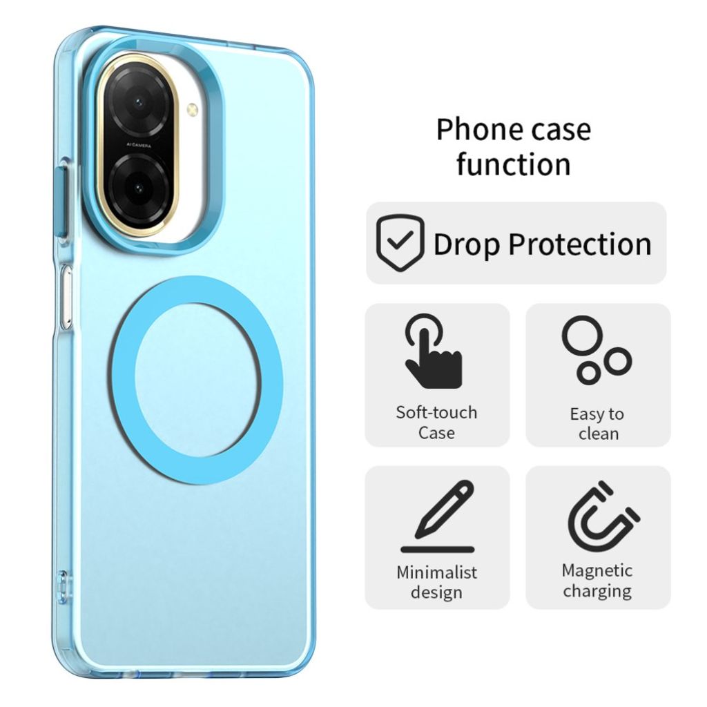 Xiaomi Redmi A5 4G Deksel MagSafe-kompatibel Hybrid Støtsikker - Blå