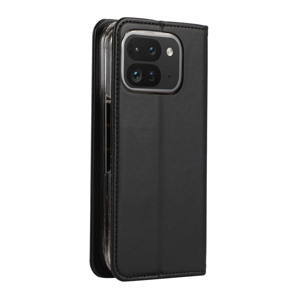 ABEEL Google Pixel 9 Pro Fold 5G pungetui med kortplads og stativ – sort