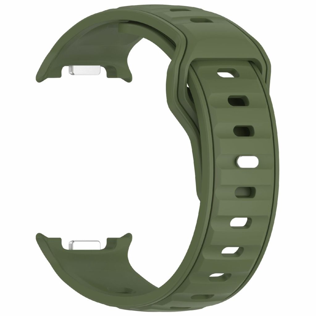 Samsung Galaxy Watch8 40mm etc. Klockarmband i silikon - Grön