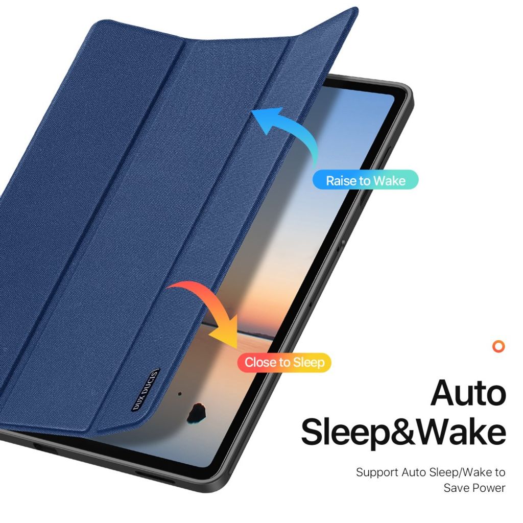 DUX DUCIS Samsung Galaxy Tab S12 Plus Tri-Fold Cover - Blå