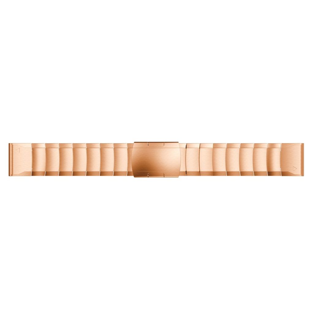 Garmin Fenix ​​​​6X Stainless Steel Watch Strap - Rose Gold