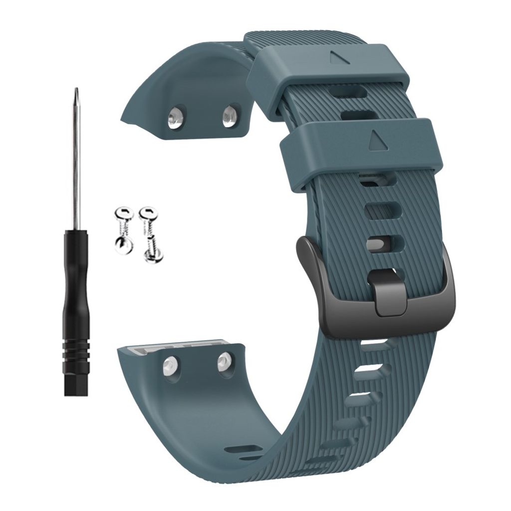 Garmin Forerunner 35 / 30 Klokkereim med svart spenne - Mørkegrønn