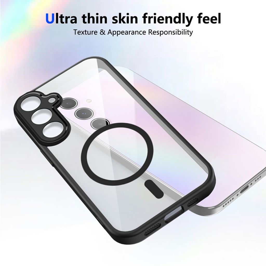 Samsung Galaxy S26 FE/S25 FE MagSafe Kompatibel Cover - Sort