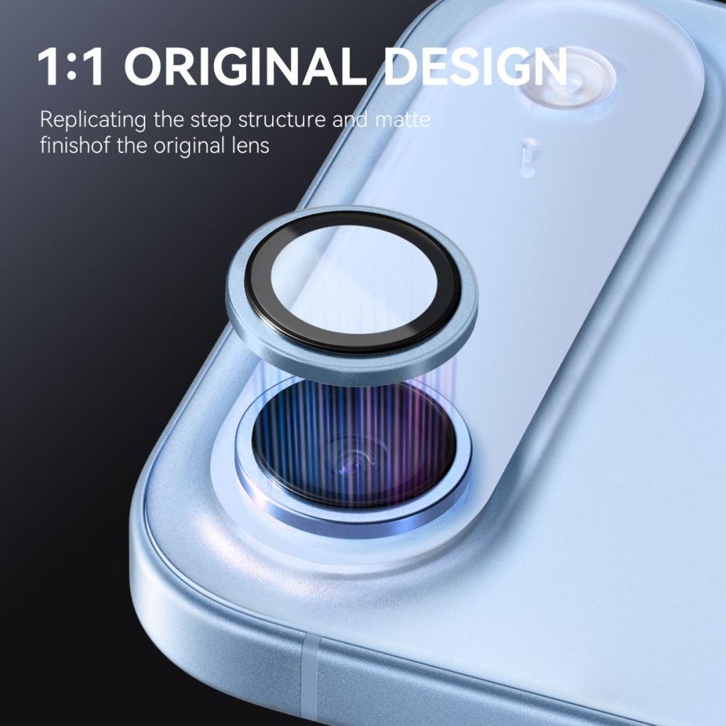 NORTHJO iPhone 17 Air Lens protector 9H - Blue