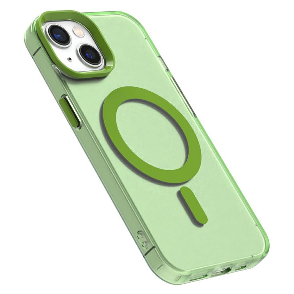 iPhone 14/13 MagSafe-yhteensopiva Kuori – Vihreä