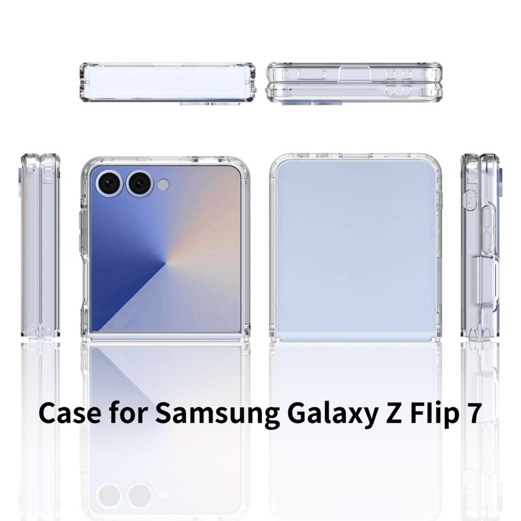 Samsung Galaxy Z Flip7 5G Skal i Akryl - Transparent