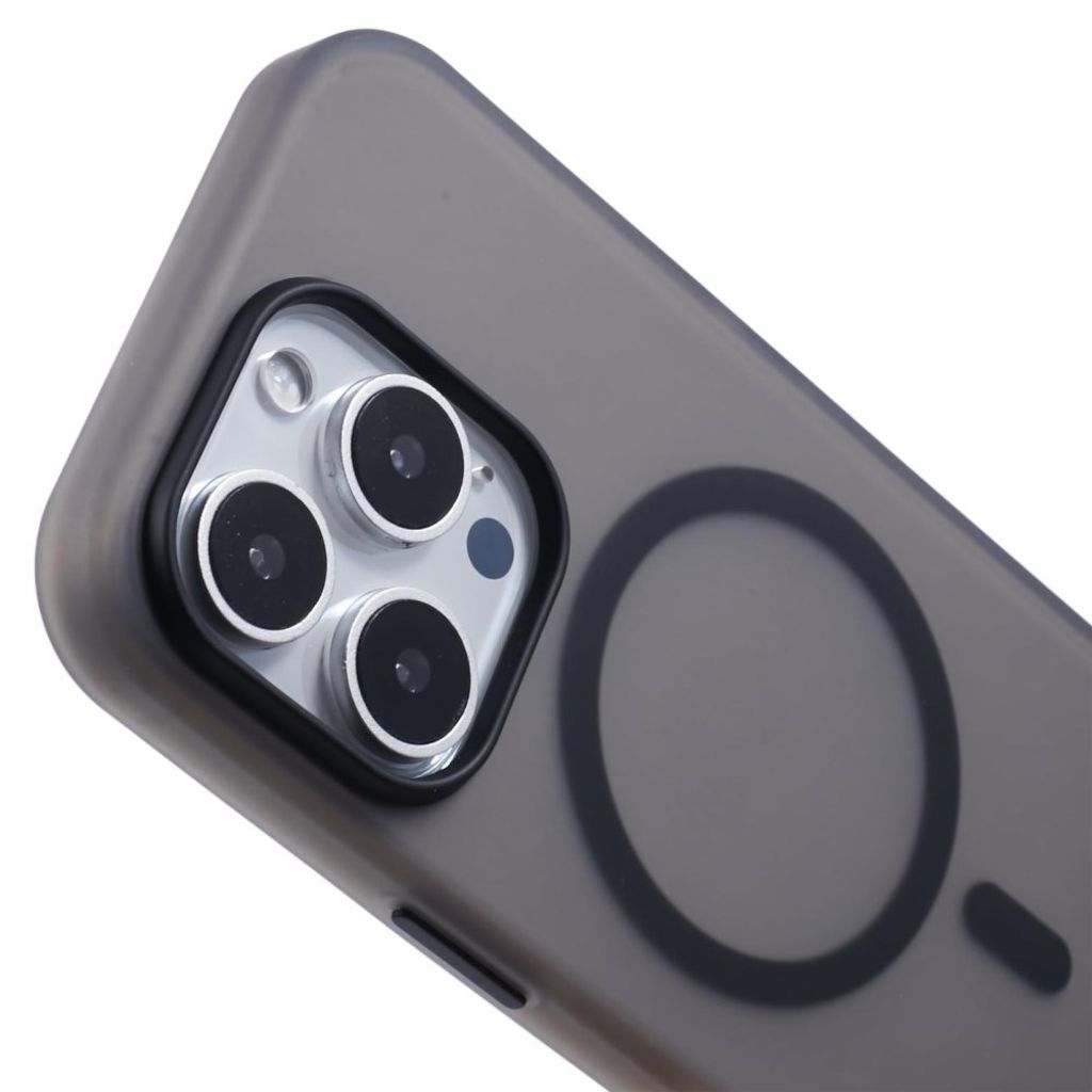 iPhone 13 Pro Max MagSafe-yhteensopiva TPU Kuori - Musta