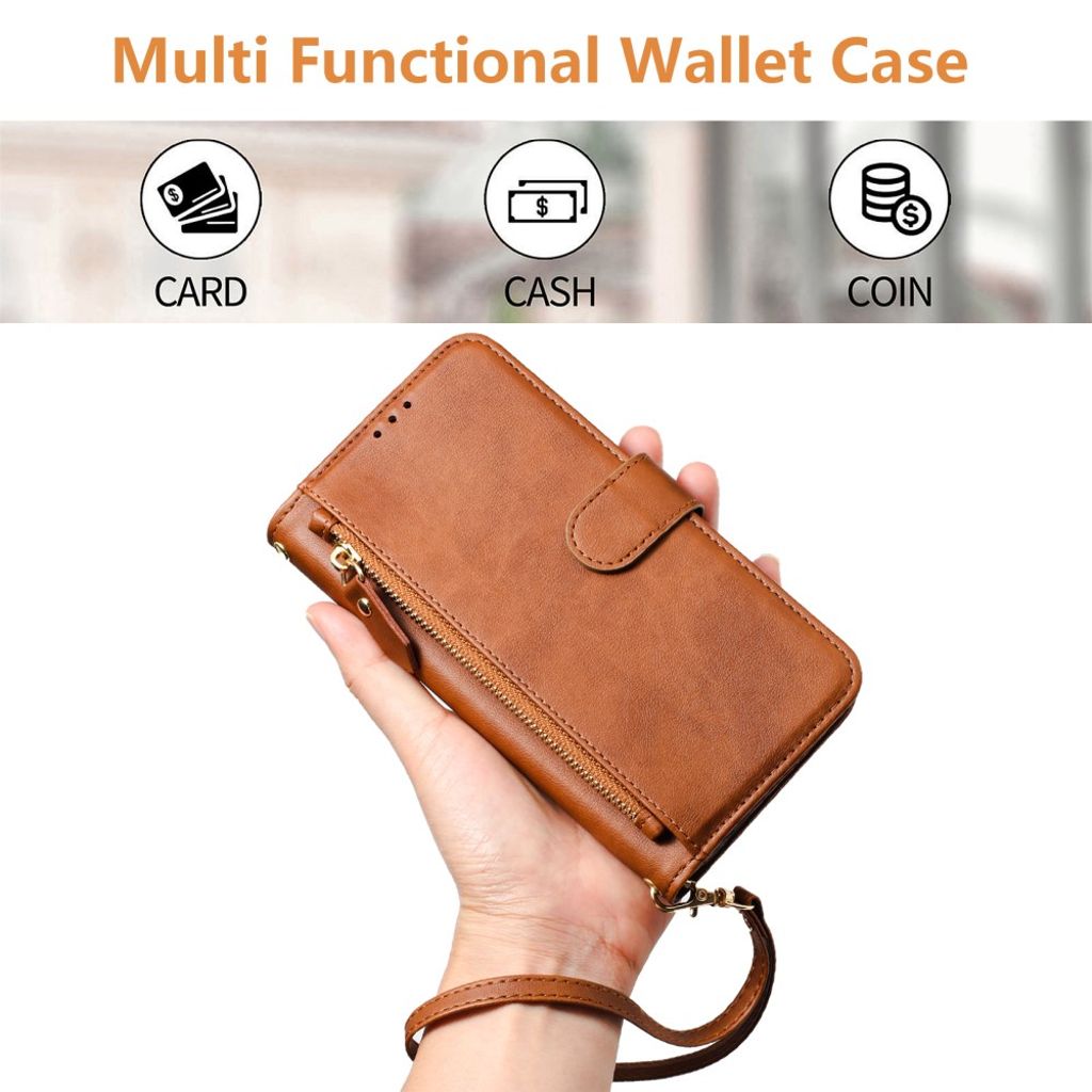Xiaomi 15T Etui med Kortspor - Brun