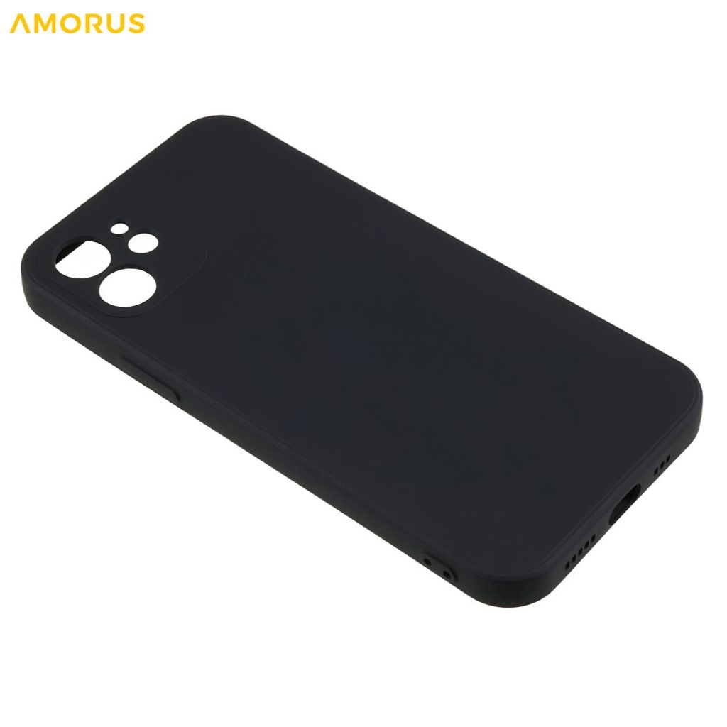 AMORUS iPhone 12 TPU Skal - Svart