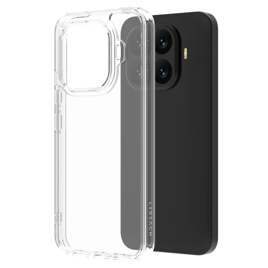 LEREACH Xiaomi 17T Pro Skal med akrylbaksida - Transparent