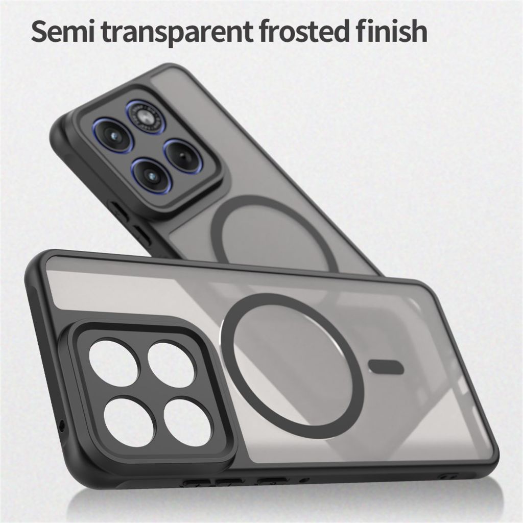 Motorola Edge 70 5G MagSafe Stötsäkert Skal – Svart