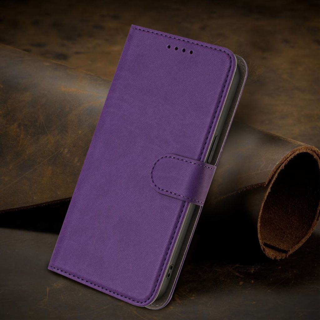 Xiaomi Redmi A5 4G Wallet Cover – Dark Purple