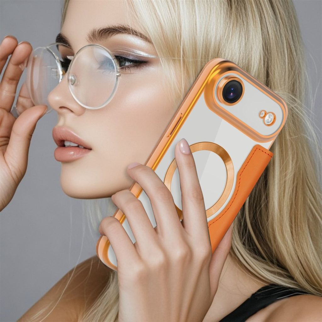 iPhone Air MagSafe RFID-Blokerende Pungetui - Orange