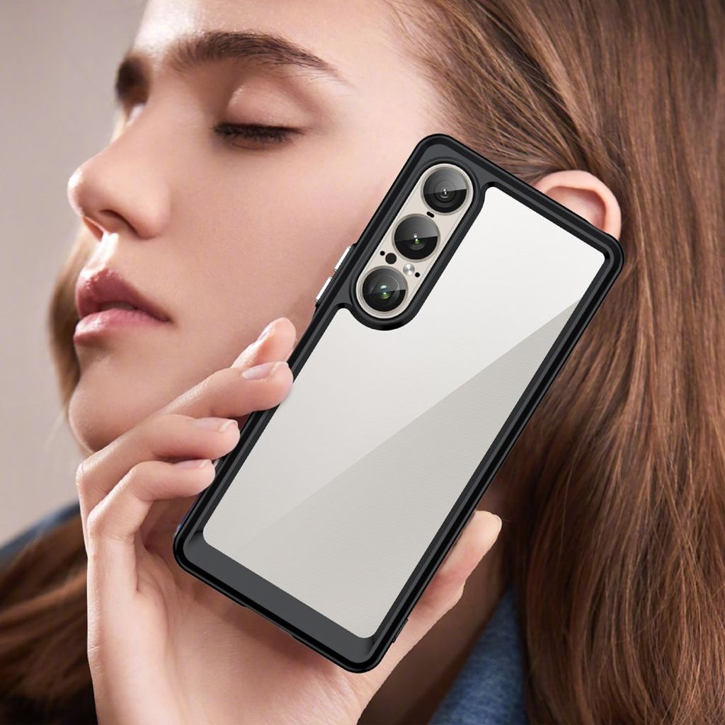 Sony Xperia 1 VII Akryl Skal - Svart