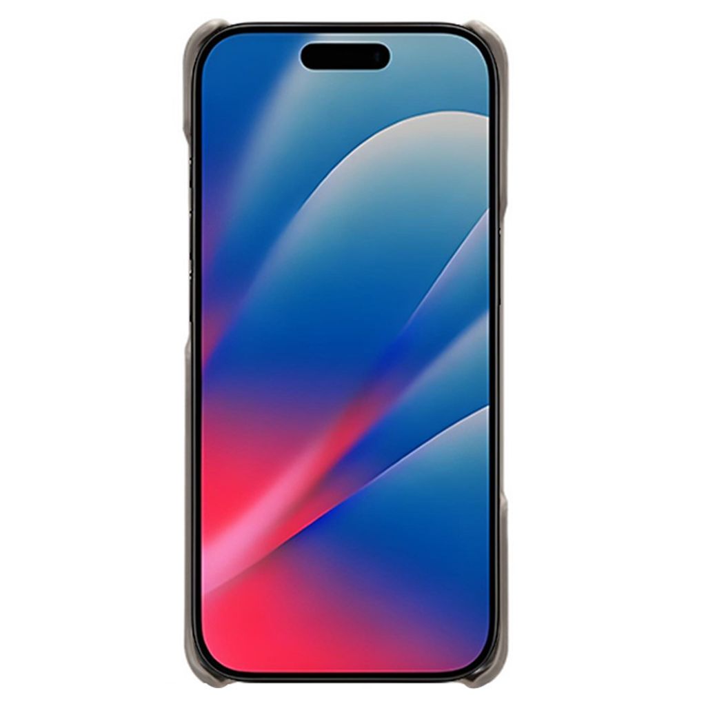 iPhone 18 Pro Max/17 Pro Max Skal i PU-läder - Grå