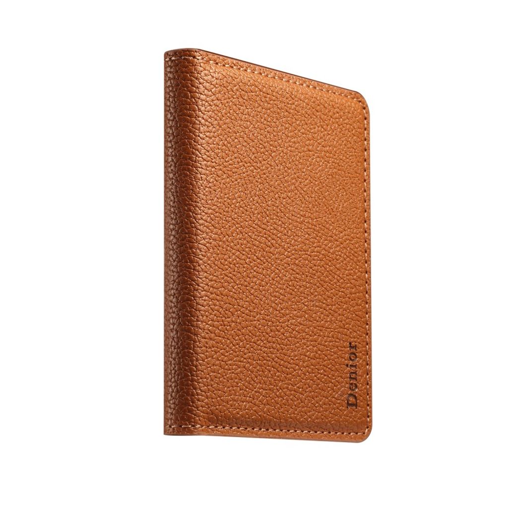 DENIOR MagSafe Wallet Magnetisk Kortholder for Mobiltelefon - Brun