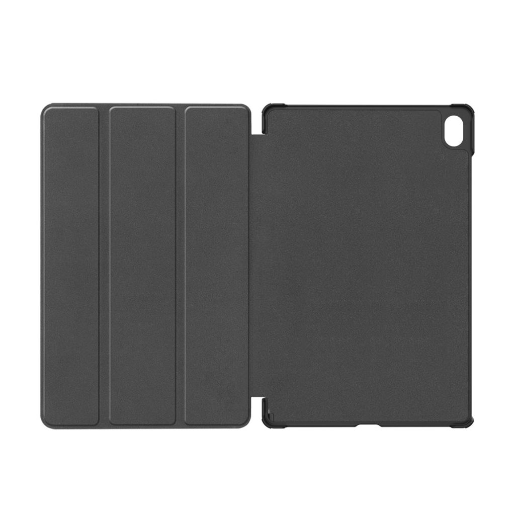Samsung Galaxy Tab S12 Plus Slimmat Tri-fold stativfodral - Svart