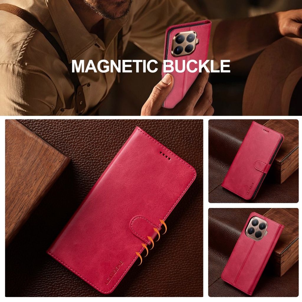 LC.IMEEKE Xiaomi 17T Pro Lompakkokotelo - Rose