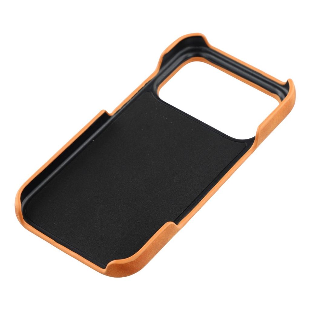 iPhone 18 Pro Max/17 Pro Max cover med kortholder - gul
