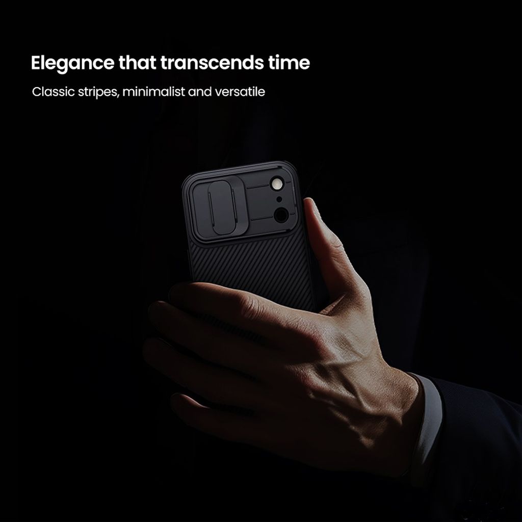 NILLKIN iPhone 17 Pro Max Deksel - Grå