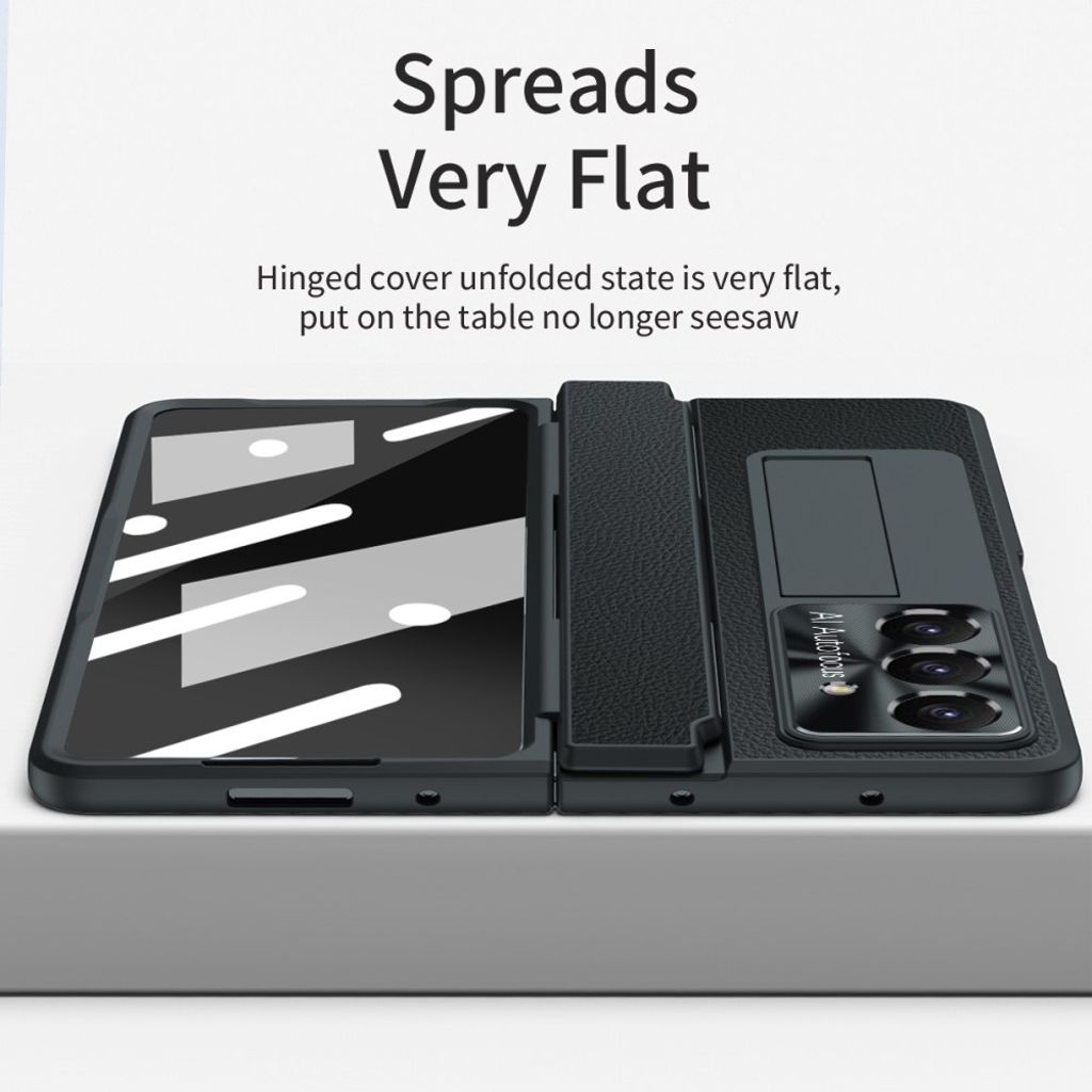 Samsung Galaxy Z Fold7 5G Skal med skärmskydd - Svart