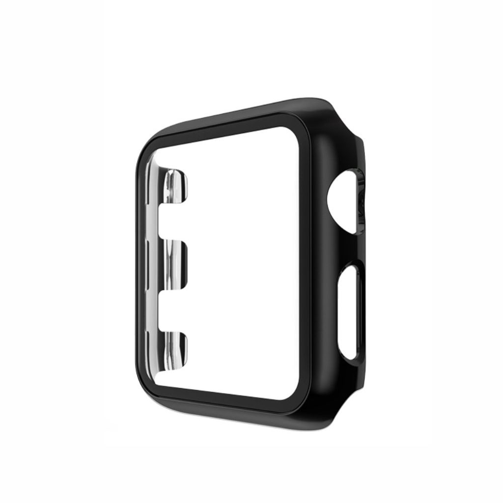 Apple Watch SE/SE (2022)/Serie 6/5/4 44mm Cover med Skærmbeskyttelse – Sort