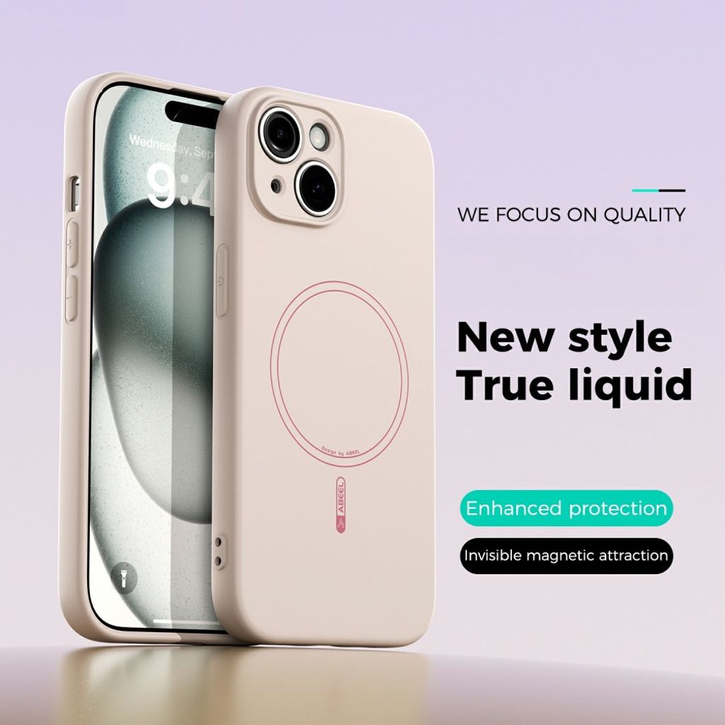 ABEEL iPhone 13 Case MagSafe - Beige