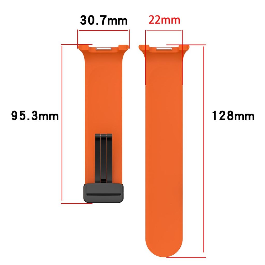 Samsung Galaxy Watch8 44 mm Kellonranneke, Silikoni - vihreä