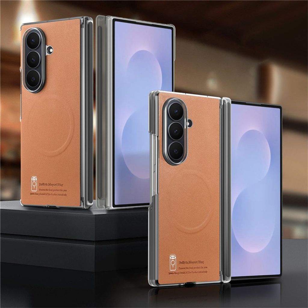Samsung Galaxy Z Fold8 Ultra MagSafe Kuori - Ruskea