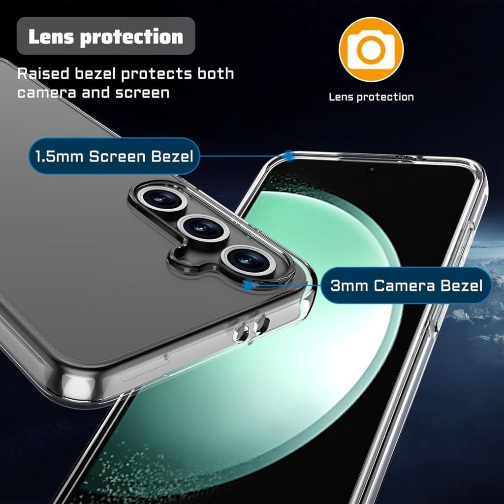 Samsung Galaxy A17 5G Deksel + Skjermbeskytter - Gjennomsiktig