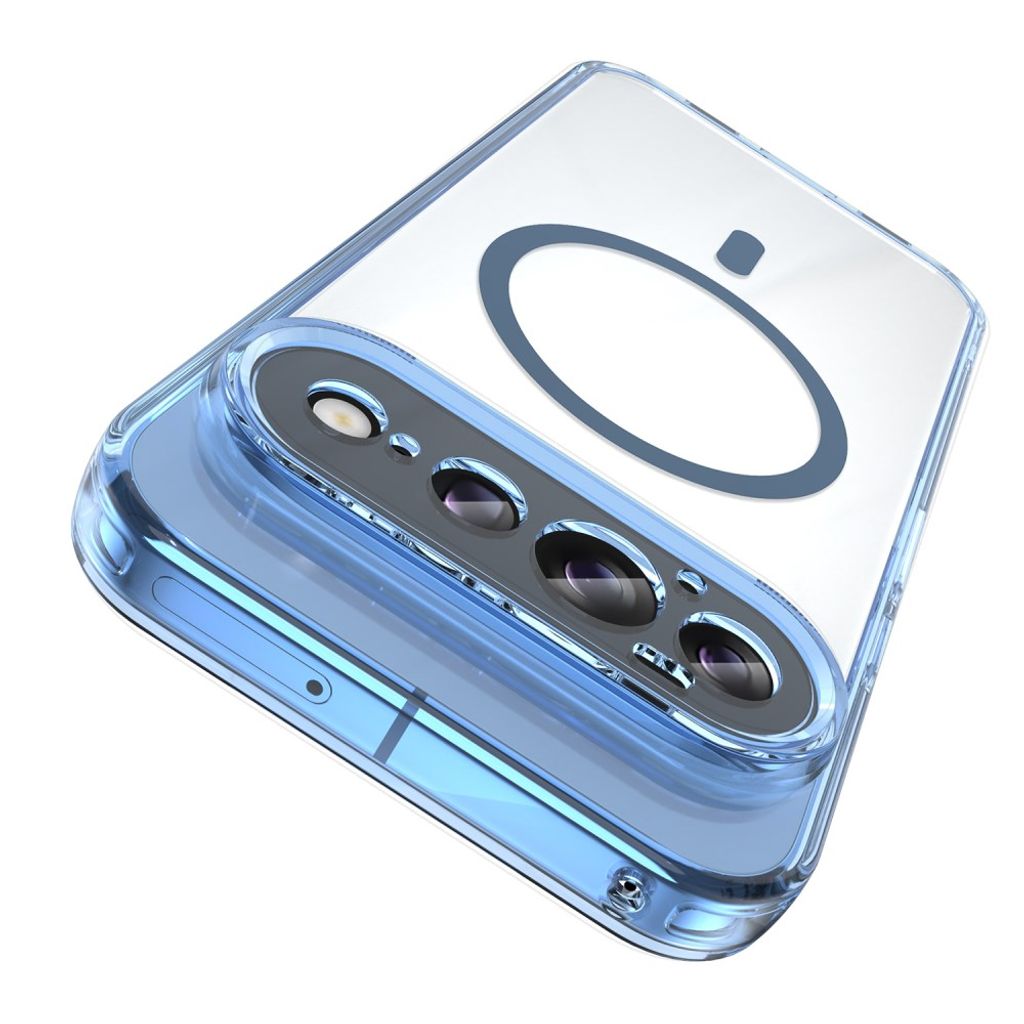 Google Pixel 11 Pro XL MagSafe Skal - Transparent Blå