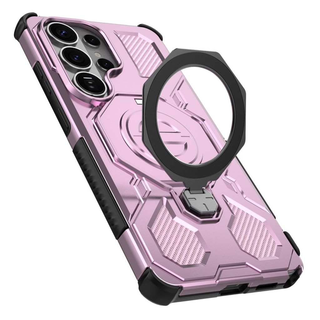 Samsung Galaxy S26 Ultra Case with Stand - Pink