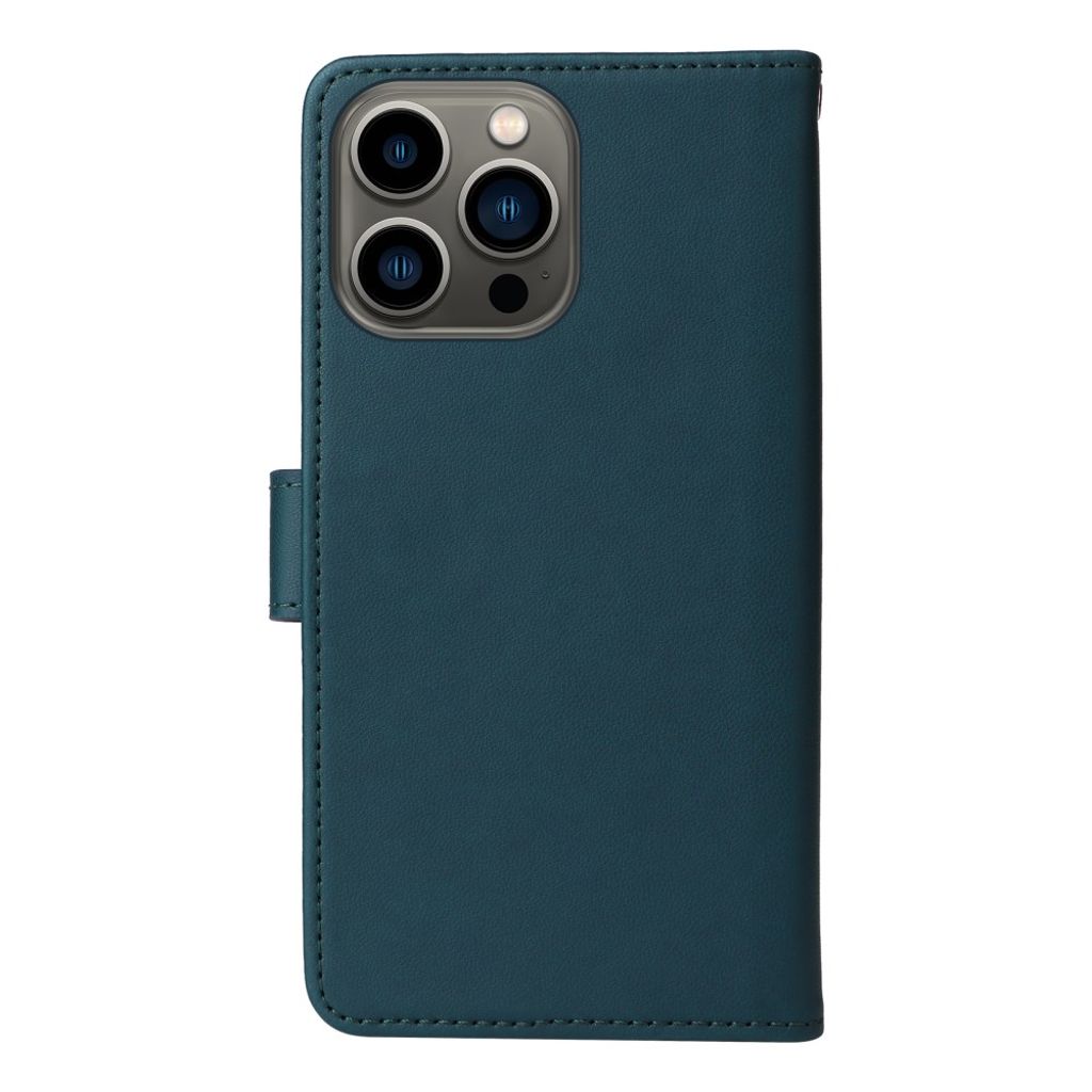 BETOPNICE iPhone 13 Pro Max Irrotettava PU-nahka Lompakkokotelo – Sininen