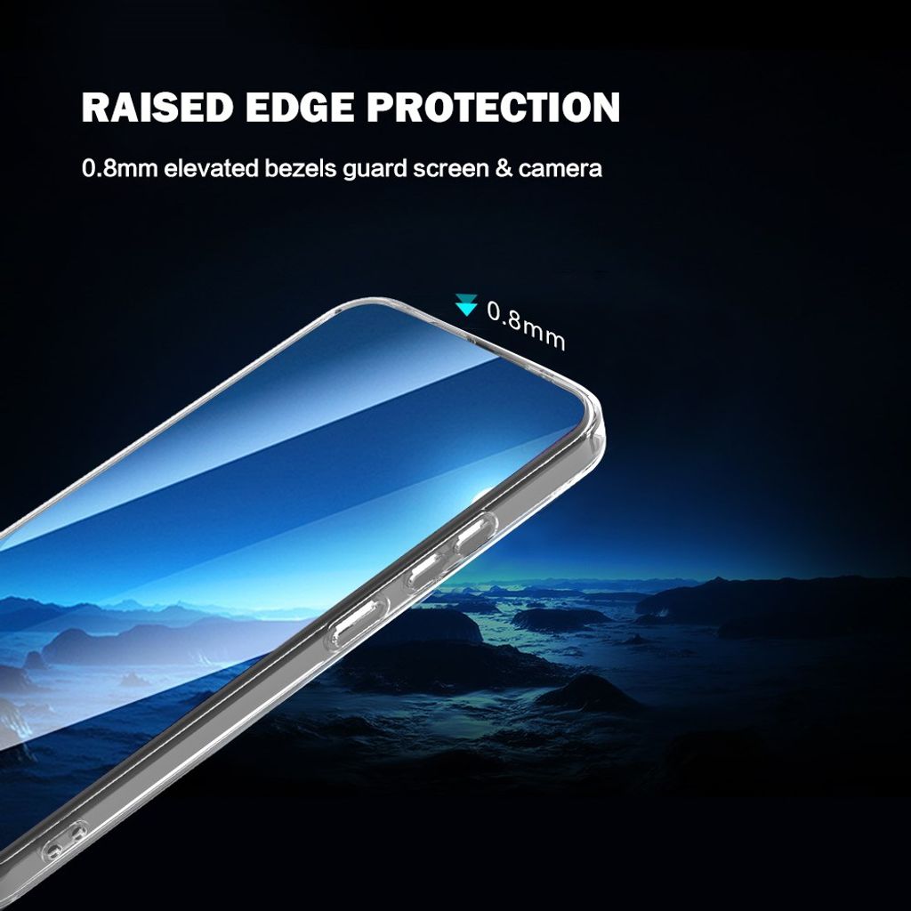 LEREACH Xiaomi 17T Pro Skal med akrylbaksida - Transparent