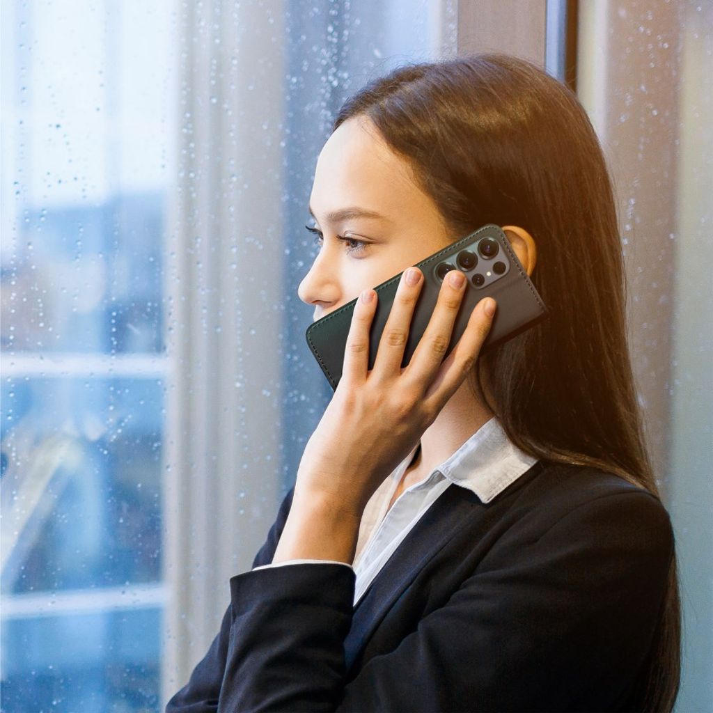 DUX DUCIS Samsung Galaxy S26 Ultra Lommeboketui RFID Blokkerende - Svart