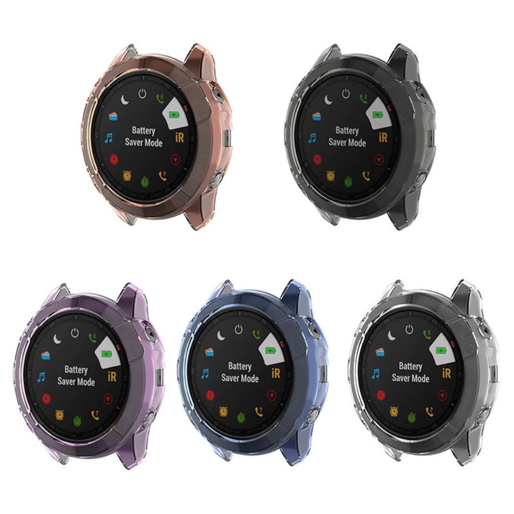Garmin Fenix 6X/6X Pro Case in TPU - Black