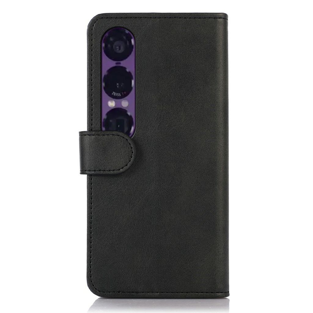 Sony Xperia 1 VII Kotelo Korttipaikka - Musta