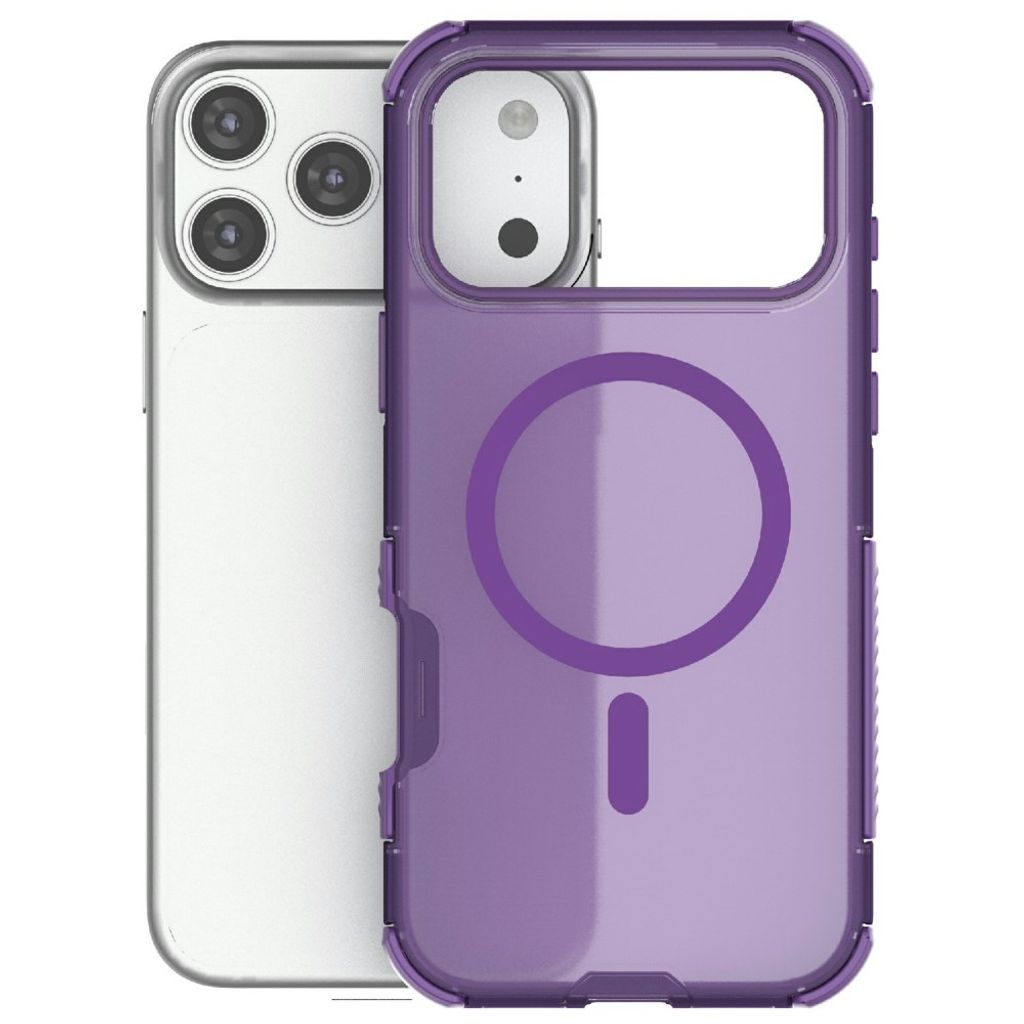 iPhone 18 Pro Max/17 Pro Max MagSafe Skal Stöttåligt - Lila