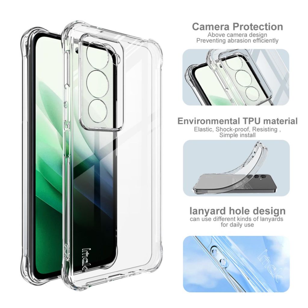 IMAK Xiaomi Redmi 15 / Poco C85 4G TPU Case - Transparent