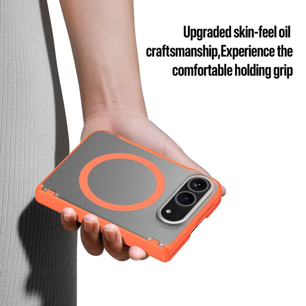 DUX DUCIS iPhone Fold MagSafe Cover - Orange
